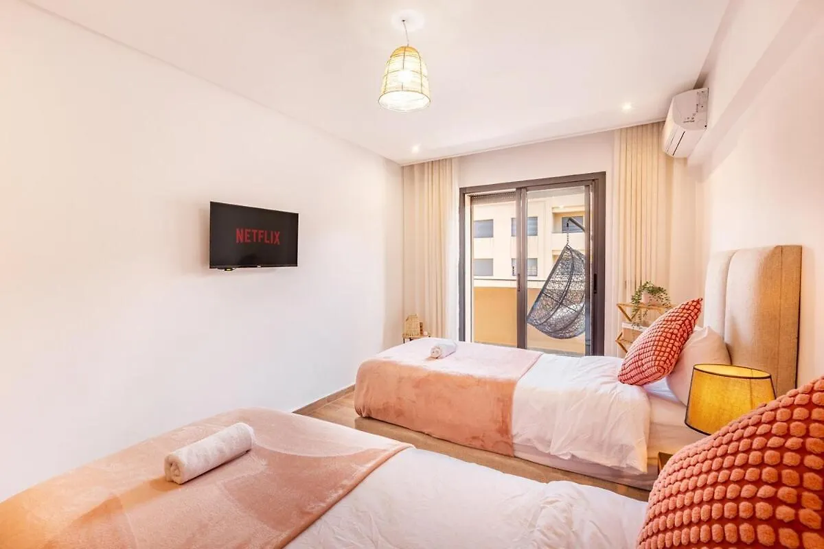 Appartamento Appartement Haut De Gamme Avec Piscine Privee Et Grande Terrasse Marrakesh Marocco