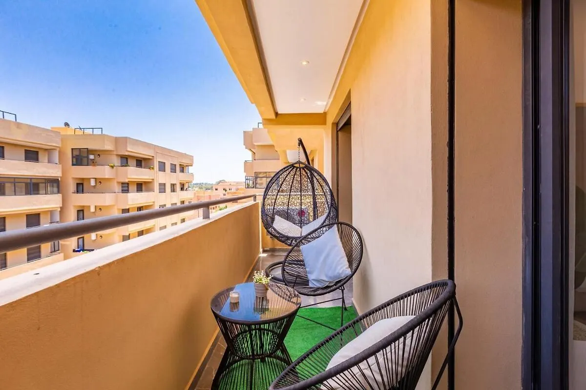 Appartement Haut De Gamme Avec Piscine Privee Et Grande Terrasse Marrakesh 0*,