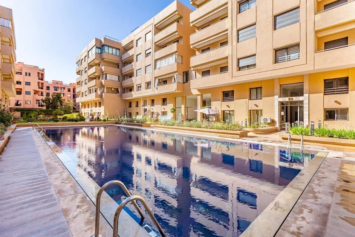 Appartement Haut De Gamme Avec Piscine Privee Et Grande Terrasse Marrakesh 0*,  Marocco
